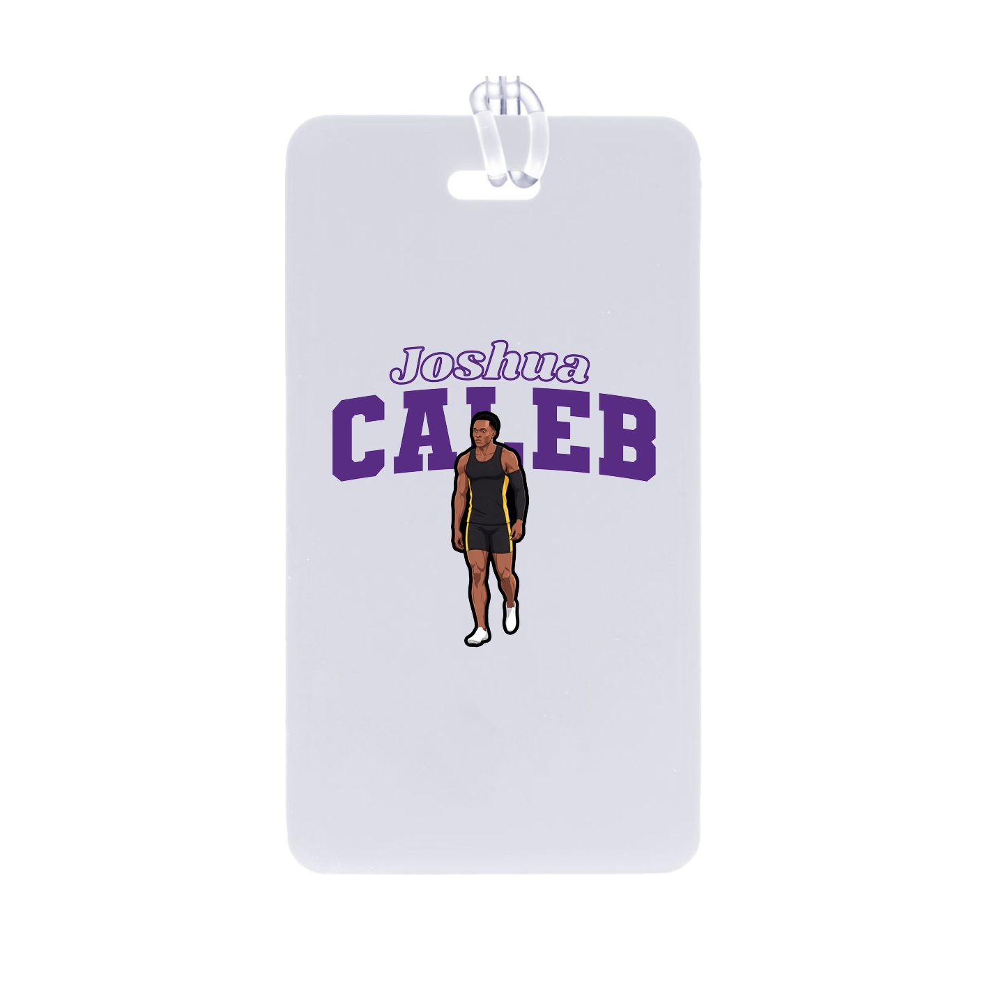 Bag Tag — Name Arch in Classic