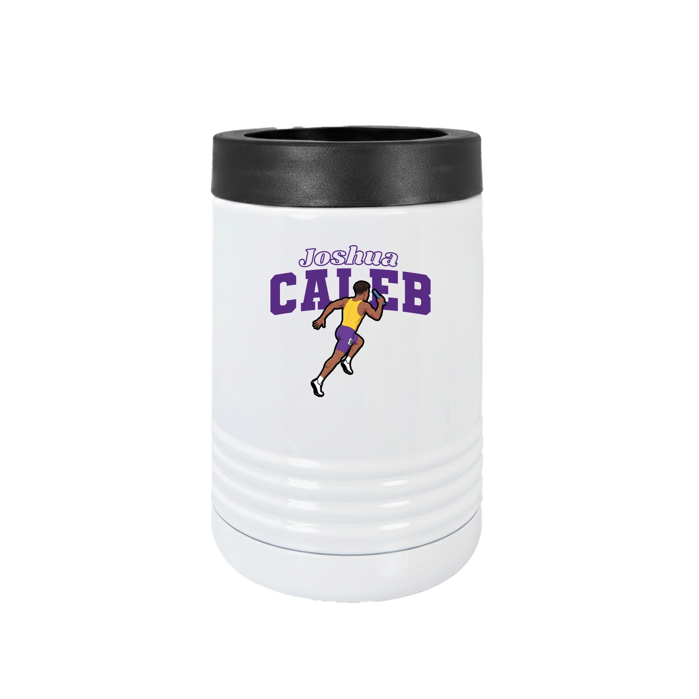 Beverage Holder — Name Arch in White