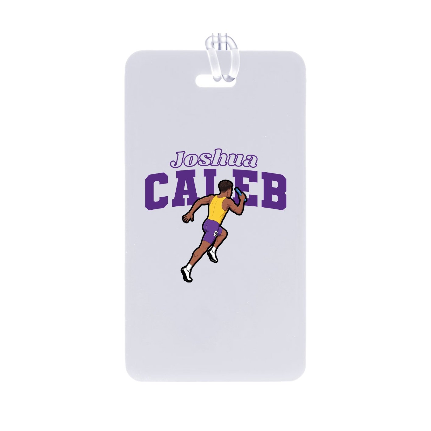 Bag Tag — Name Arch in Classic