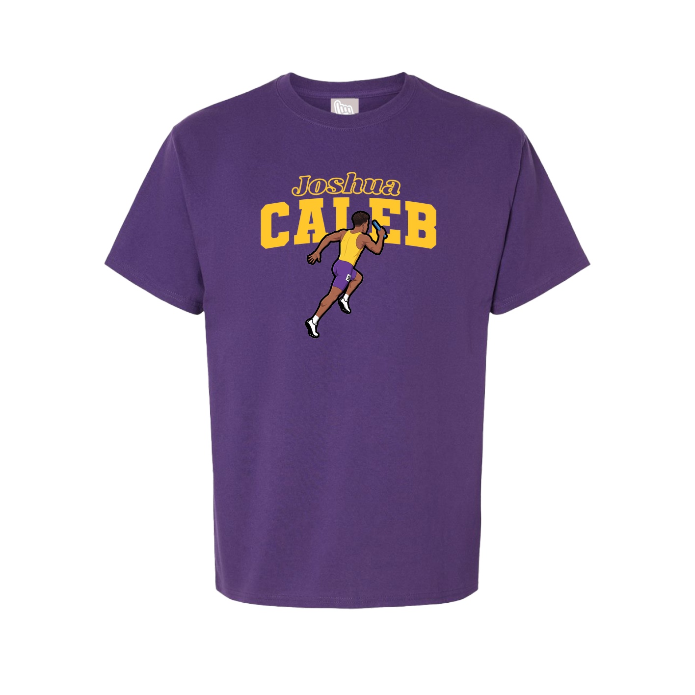 Tee — Name Arch in Purple