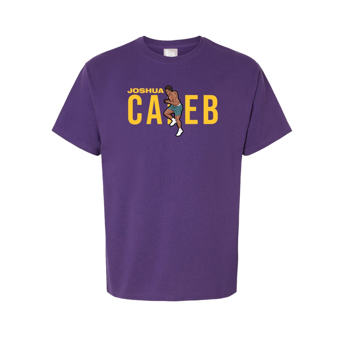 Youth Tee — Player Name in Purple