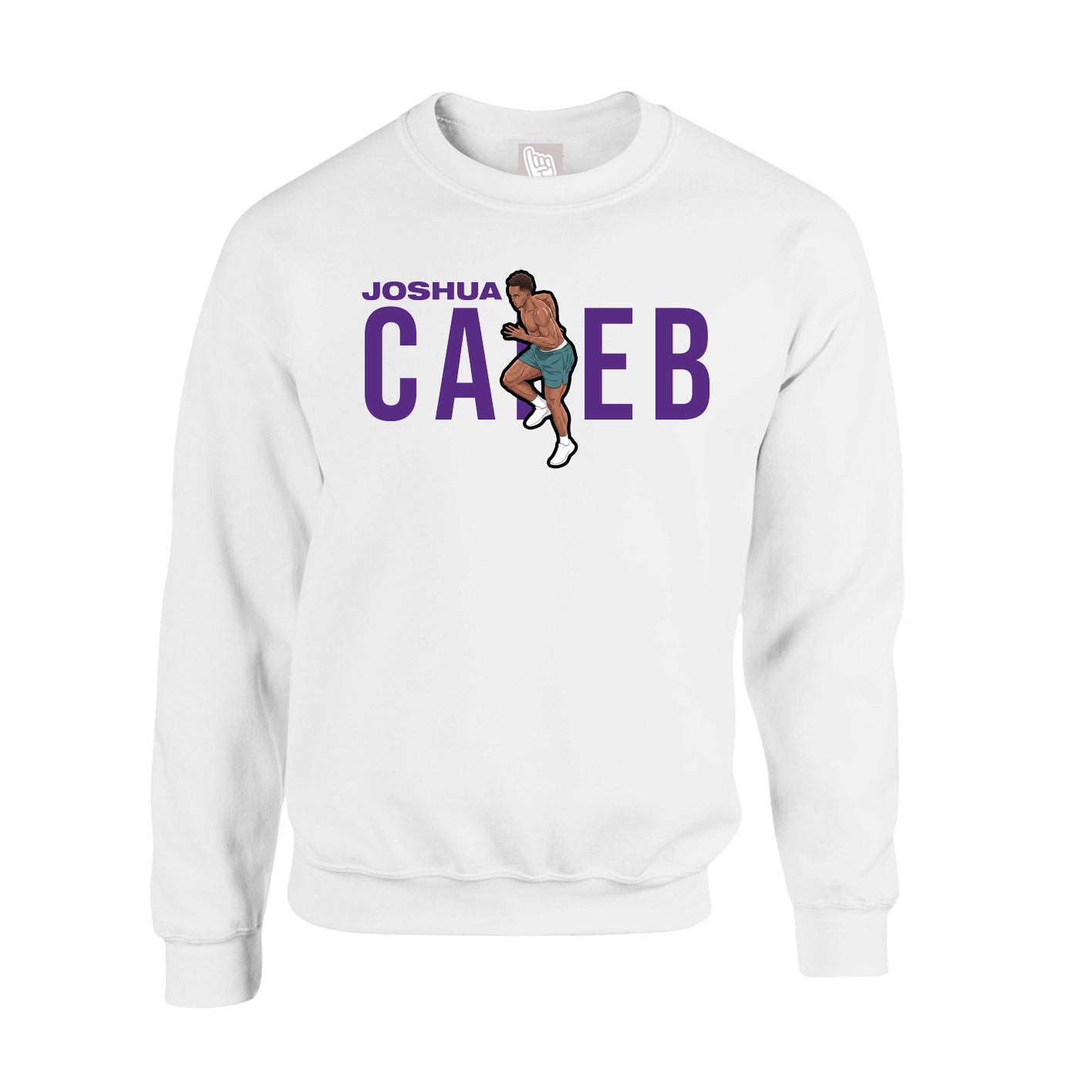 Fleece Crew — Player Name in White
