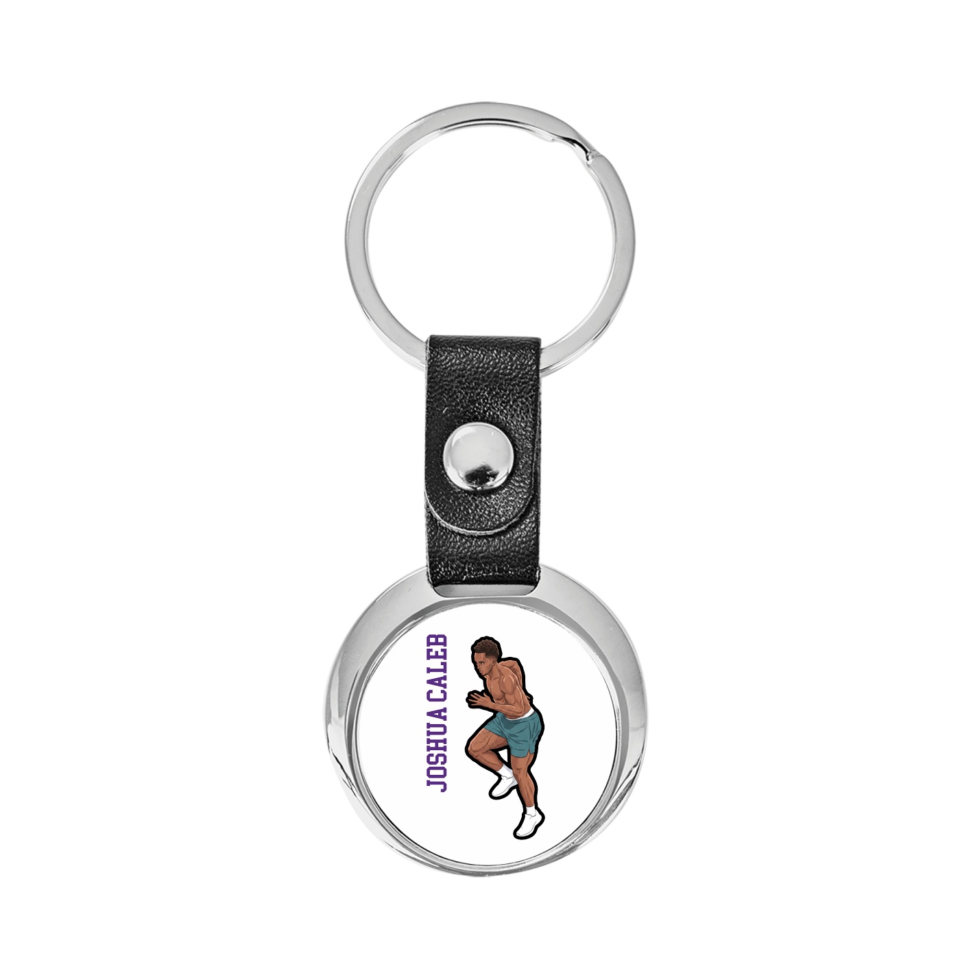 Key Chain — Name Vertical in Classic