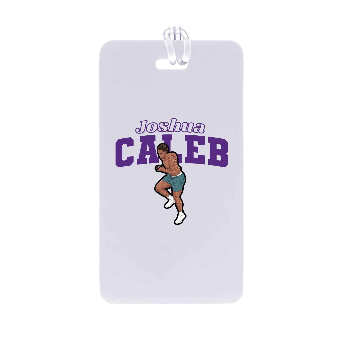 Bag Tag — Name Arch in Classic