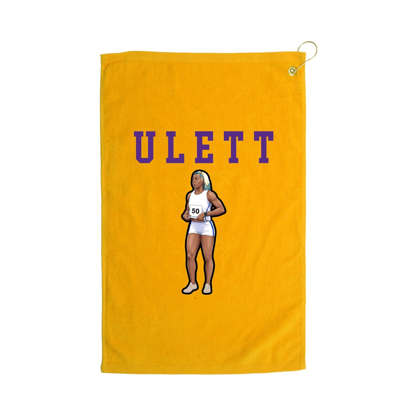 Golf Towel — Shirsey in Gold