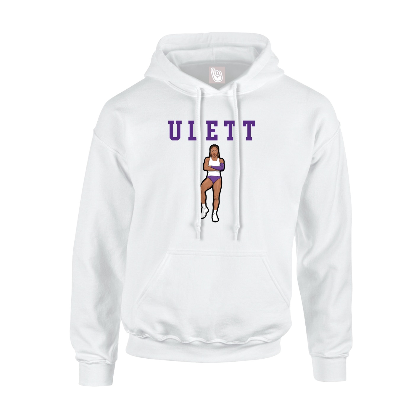 Hoodie — Shirsey in White