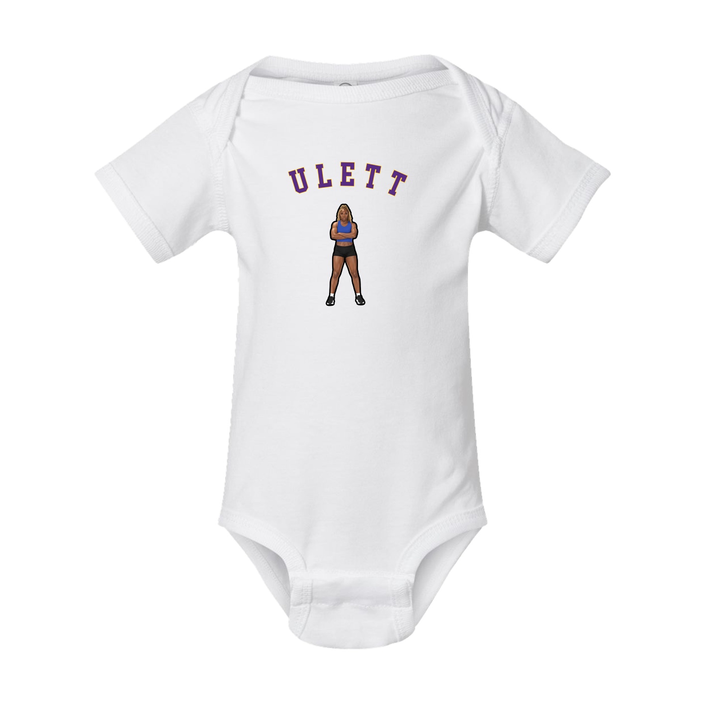 Baby Onesie — Shirsey Arch in White