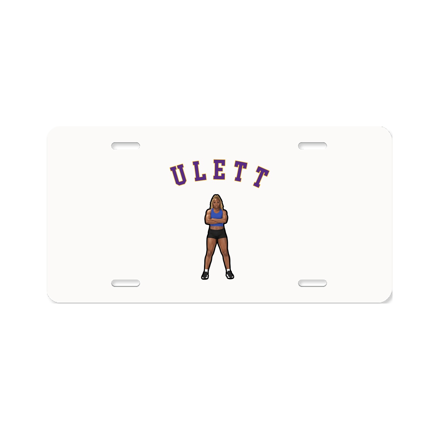 License Plate — Shirsey Arch in Classic