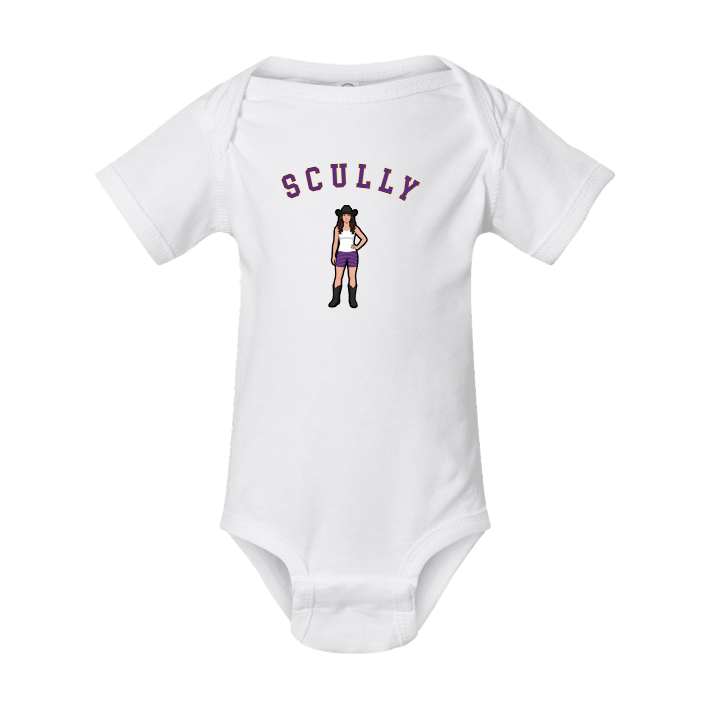 Baby Onesie — Shirsey Arch in White