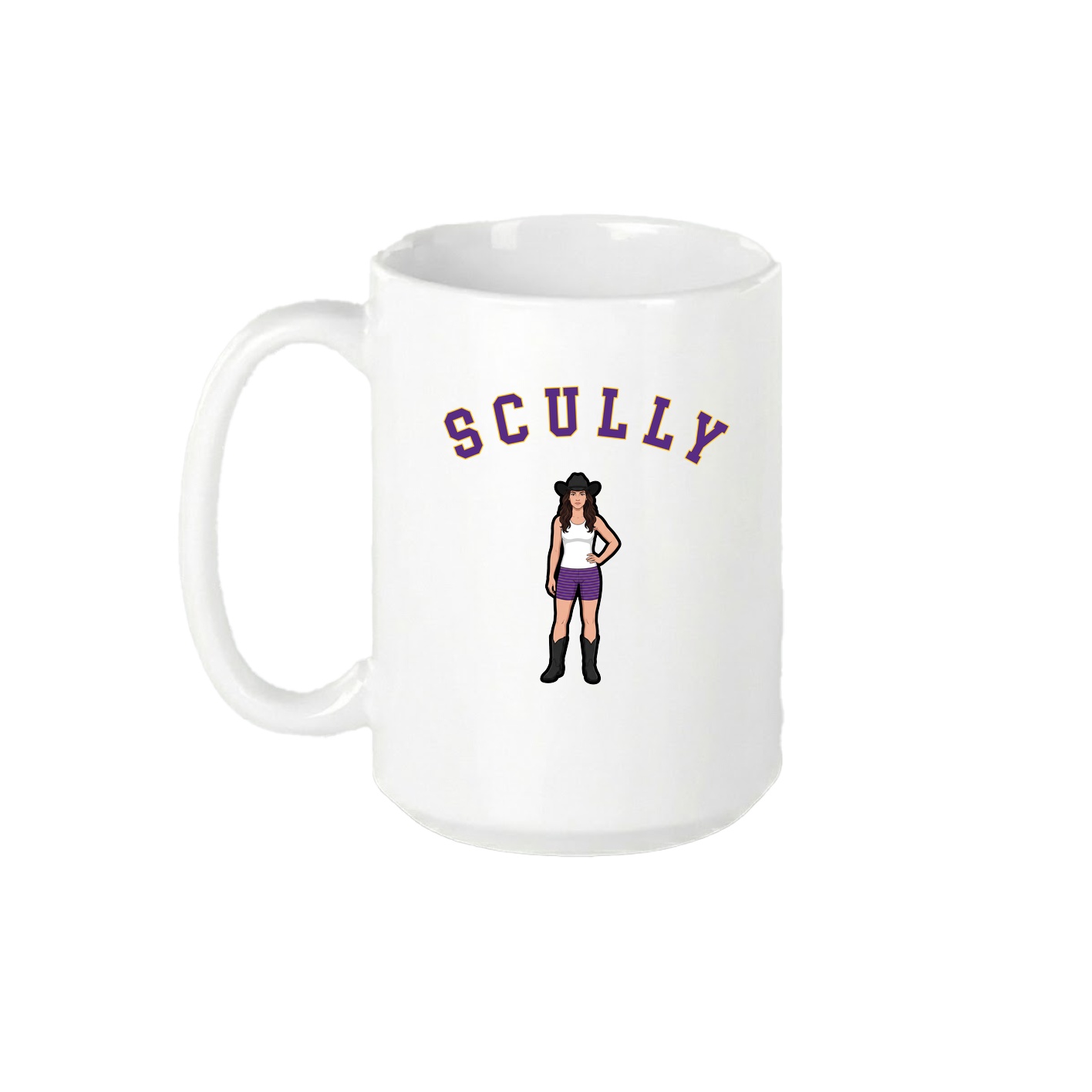 15oz Coffee Mug — Shirsey Arch in White