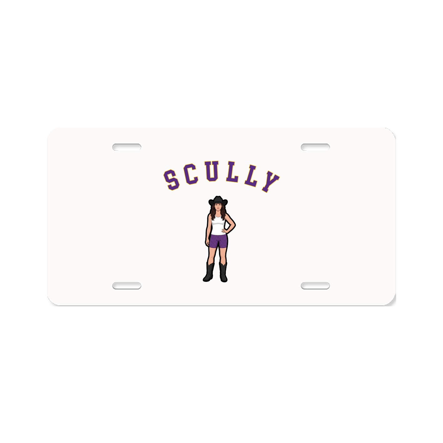License Plate — Shirsey Arch in Classic