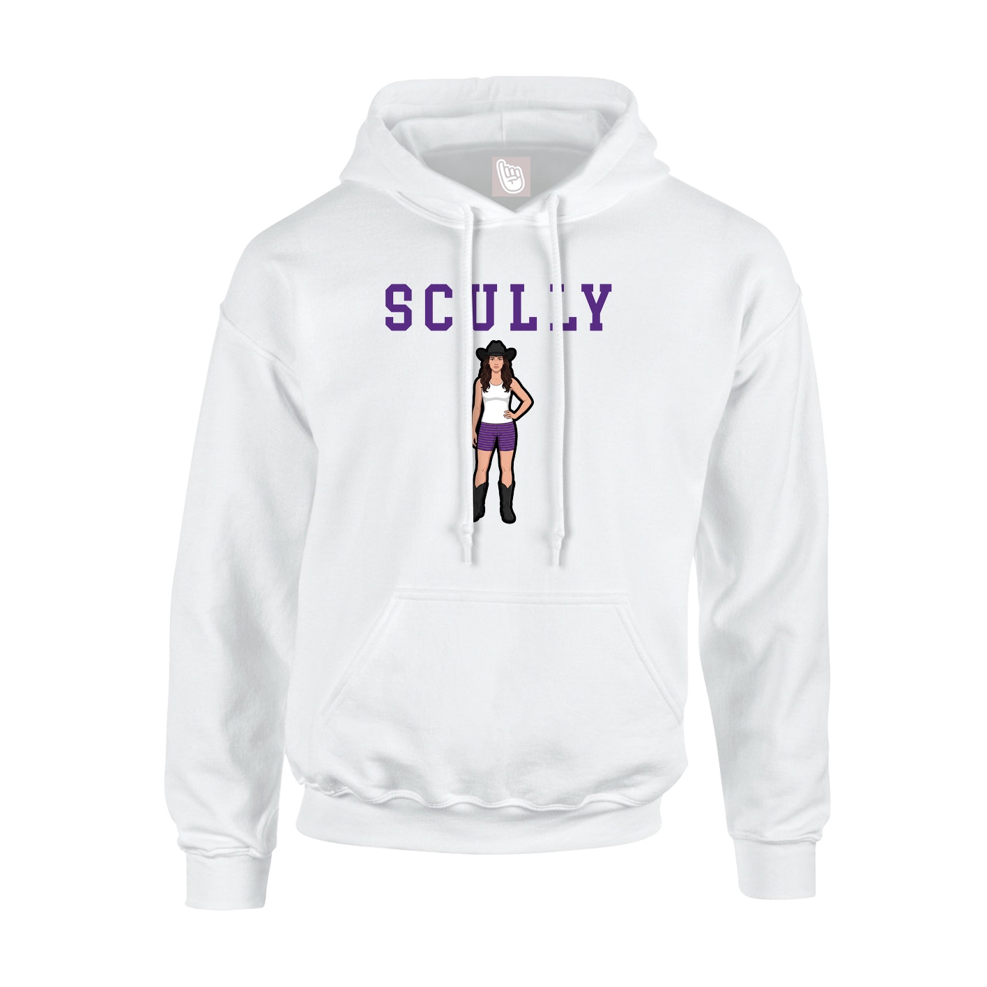 Youth Hoodie — Shirsey in White