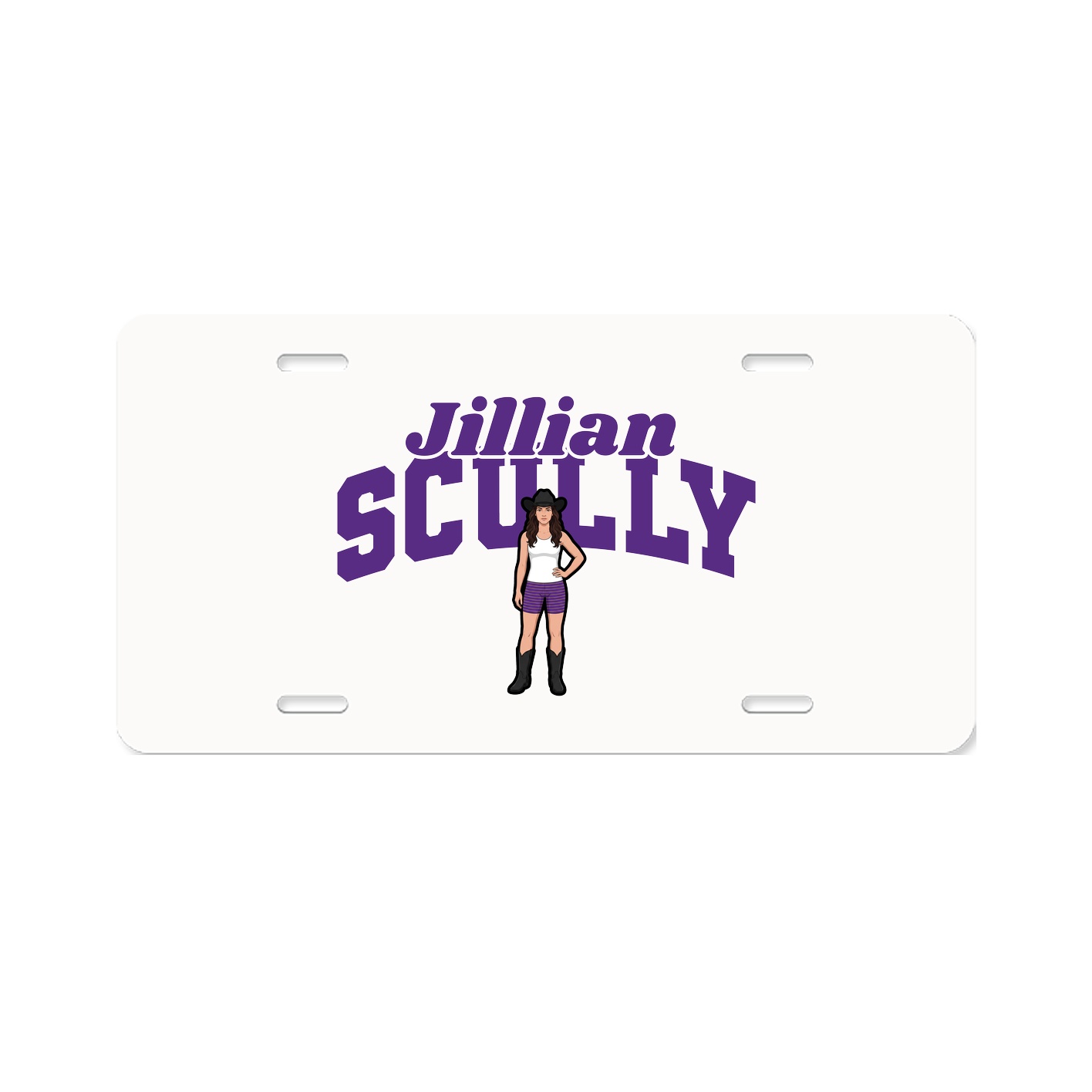 License Plate — Signature Arch in Classic