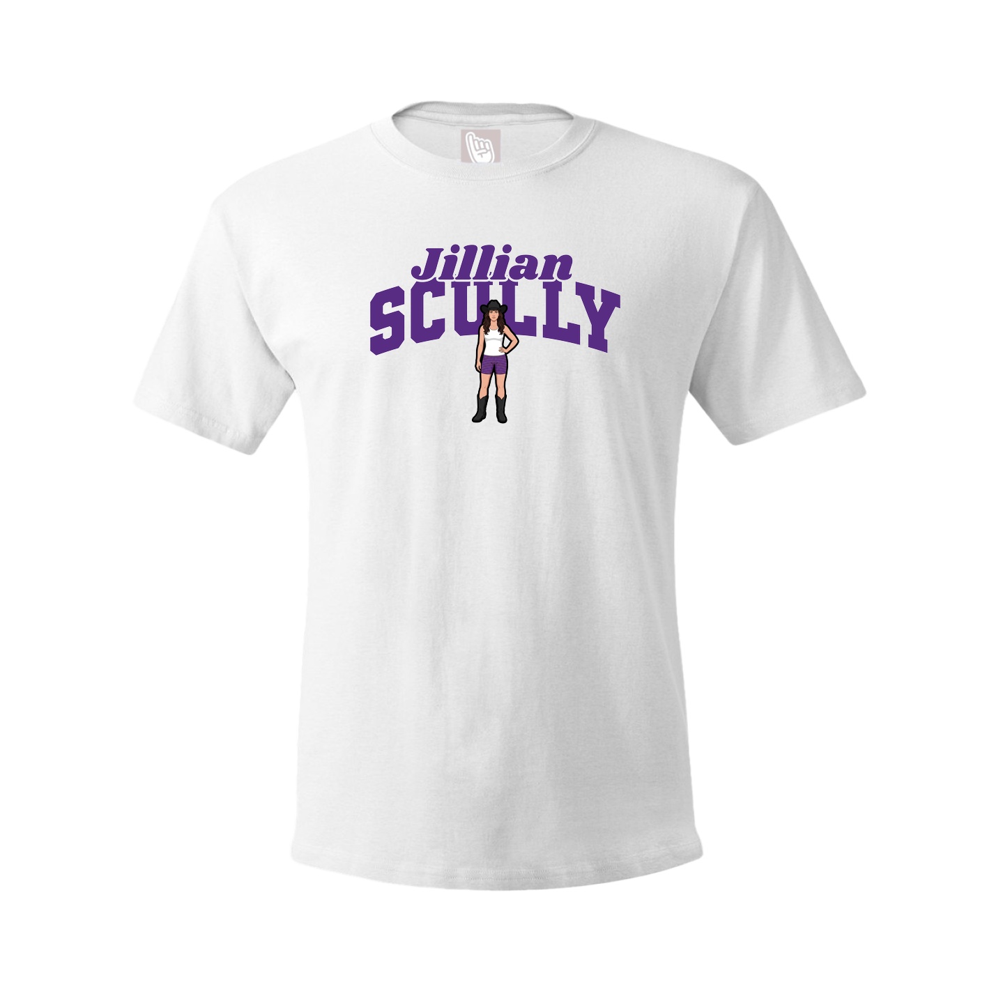 Youth Tee — Signature Arch in White