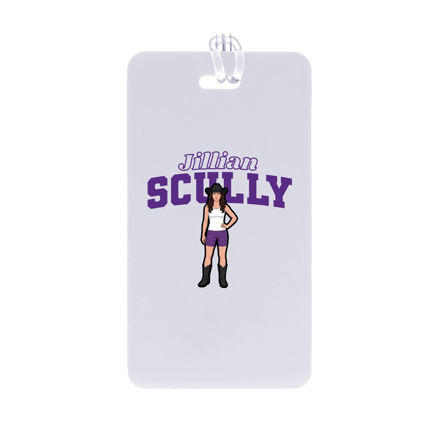 Bag Tag — Name Arch in Classic