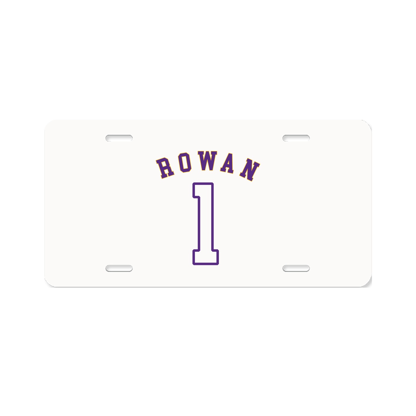 License Plate — Shirsey Arch in Classic