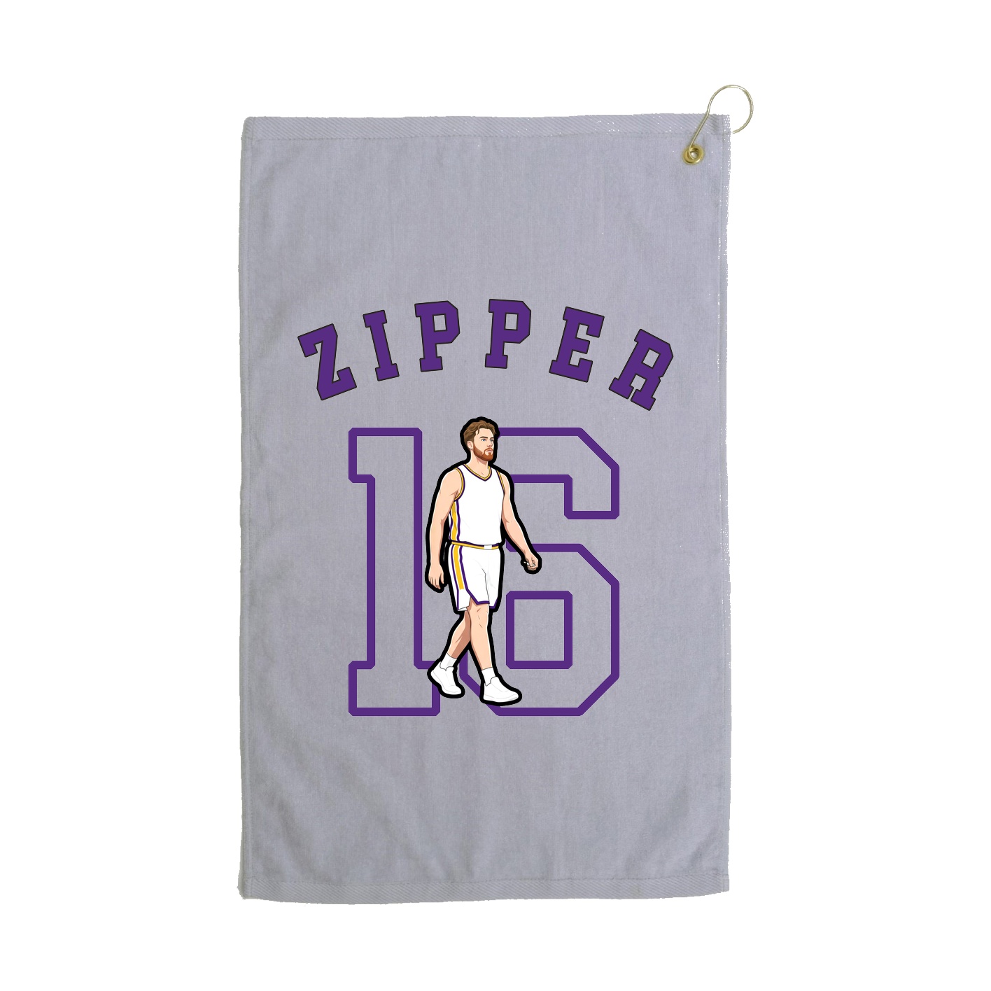 Golf Towel — Shirsey Arch in Grey