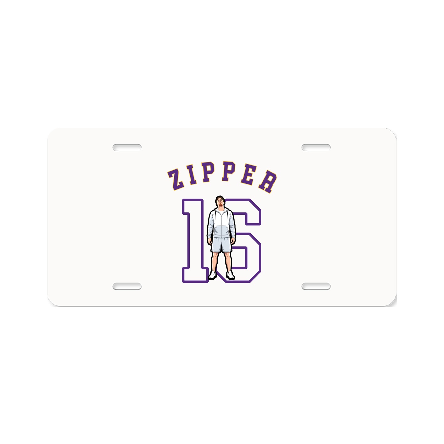 License Plate — Shirsey Arch in Classic