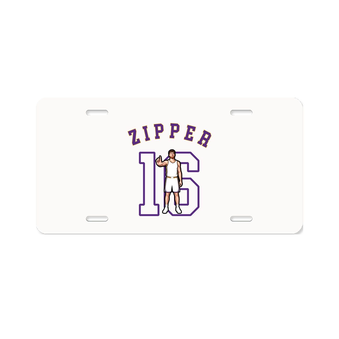 License Plate — Shirsey Arch in Classic