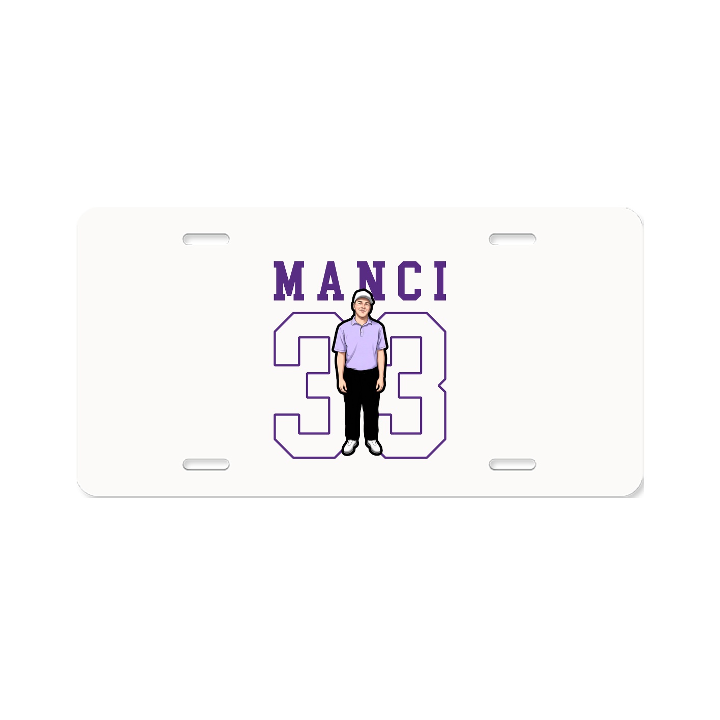 License Plate — Shirsey in Classic
