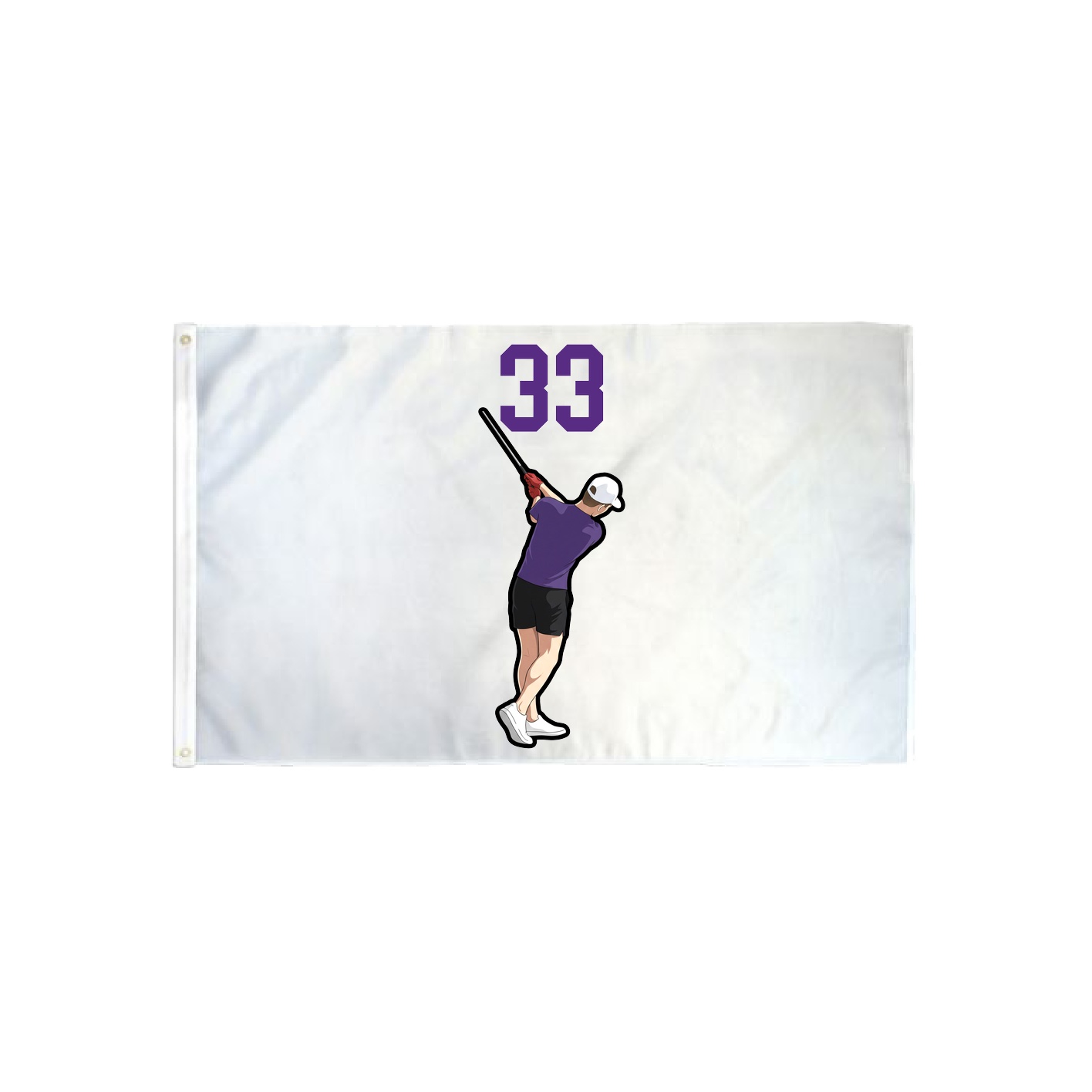 3x5 Flag — Number Top in Classic