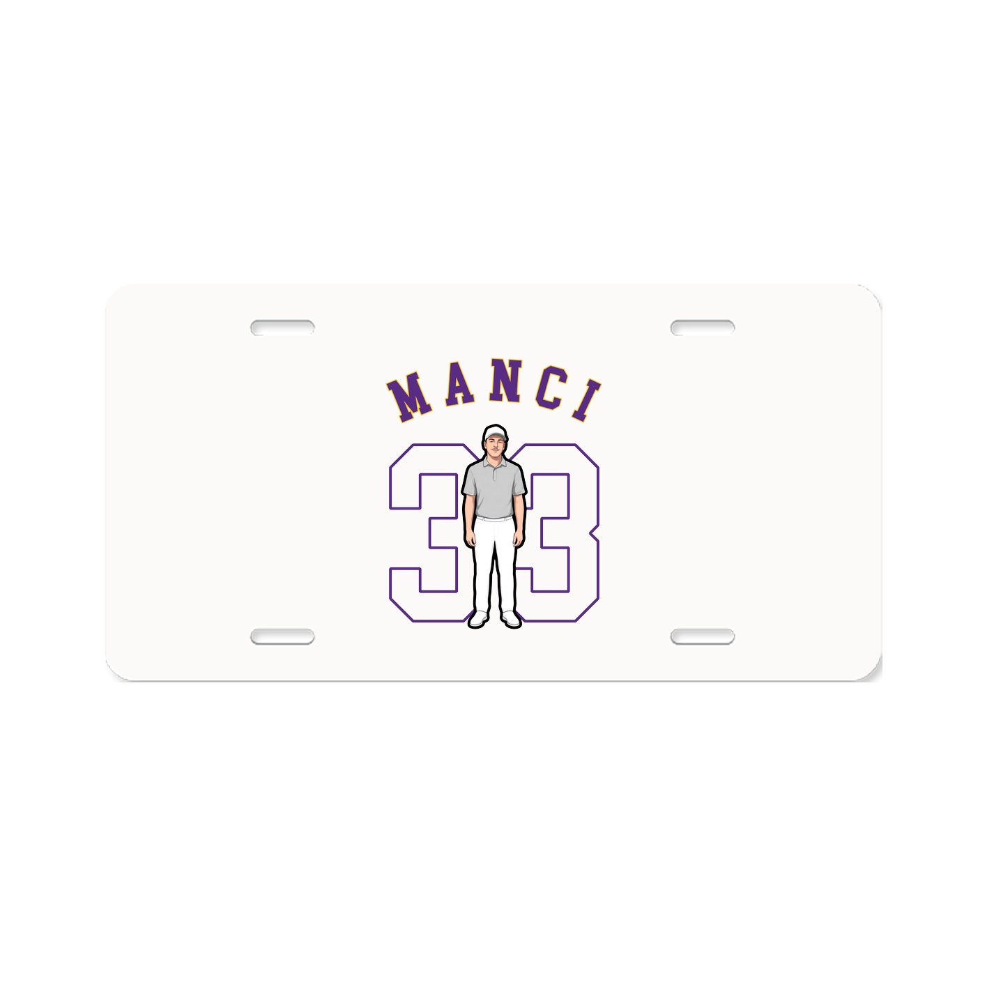 License Plate — Shirsey Arch in Classic
