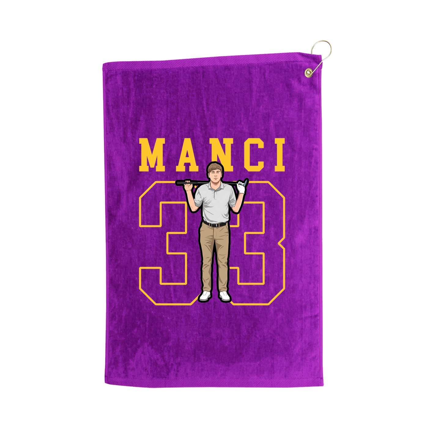 Golf Towel — Shirsey in Purple