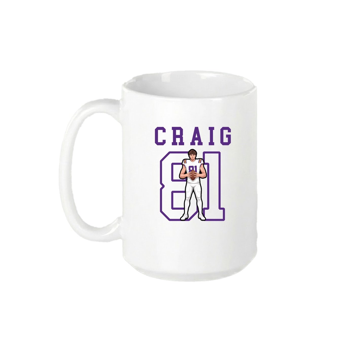 15oz Coffee Mug — Shirsey in White