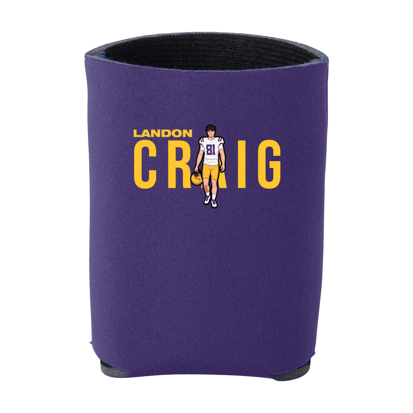 Can Holder — Player Name in Purple