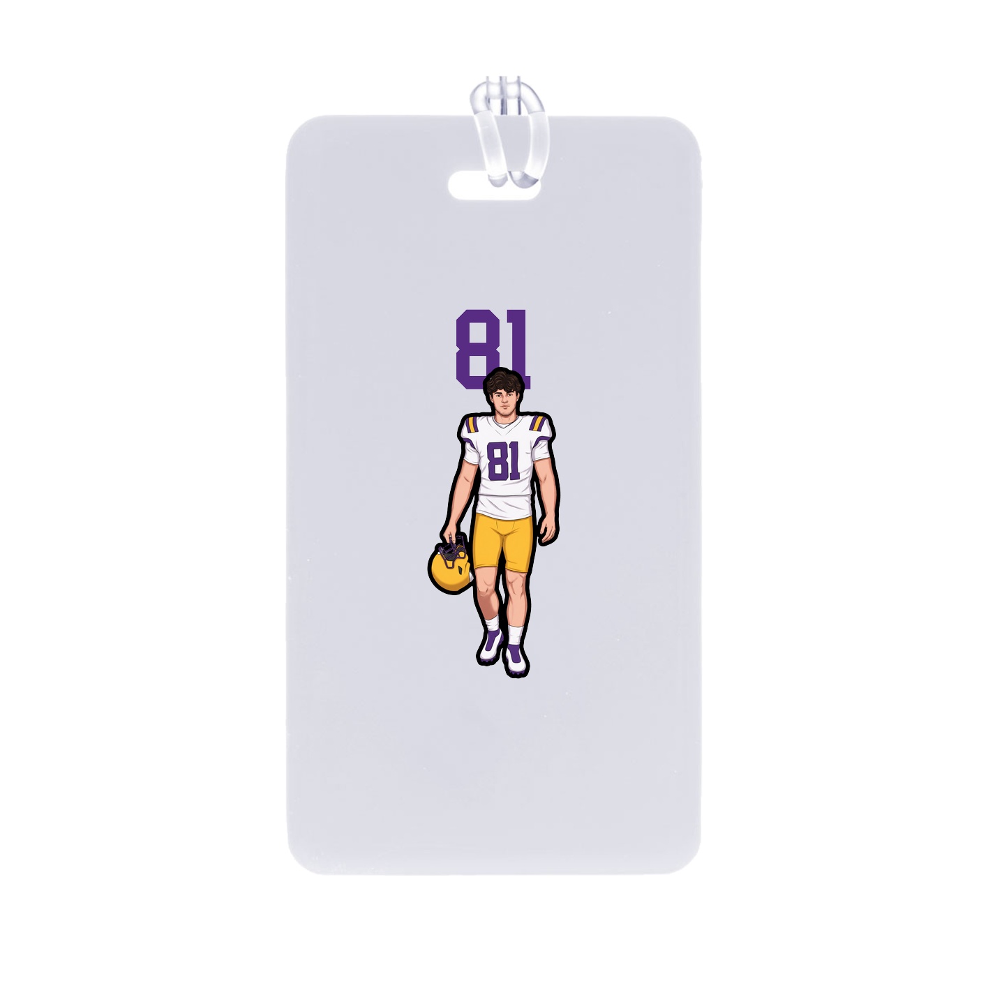 Bag Tag — Number Top in Classic