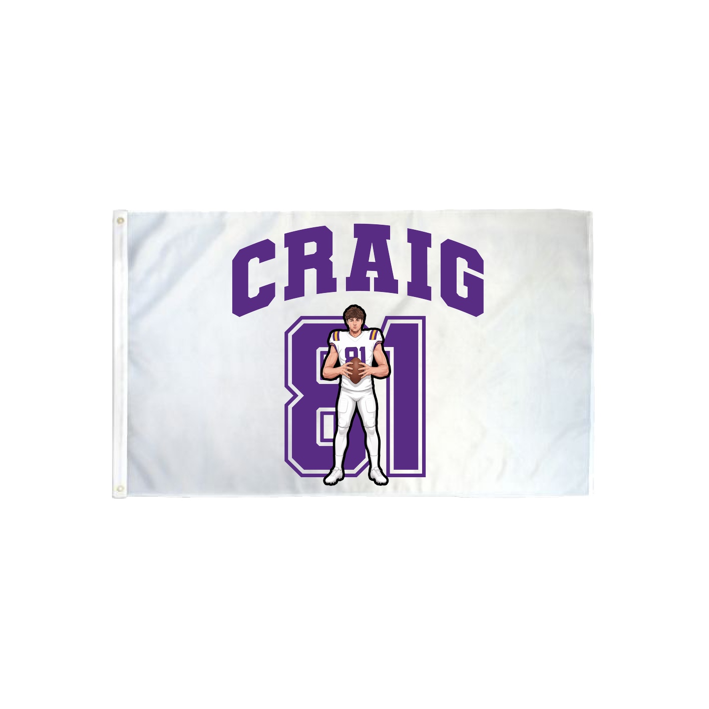 3x5 Flag — Number in Classic