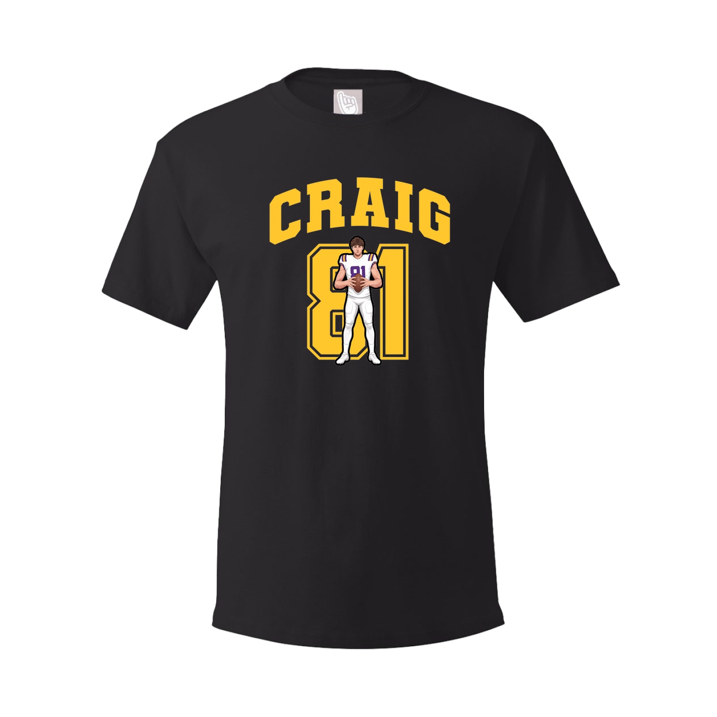Tee — Number in Black