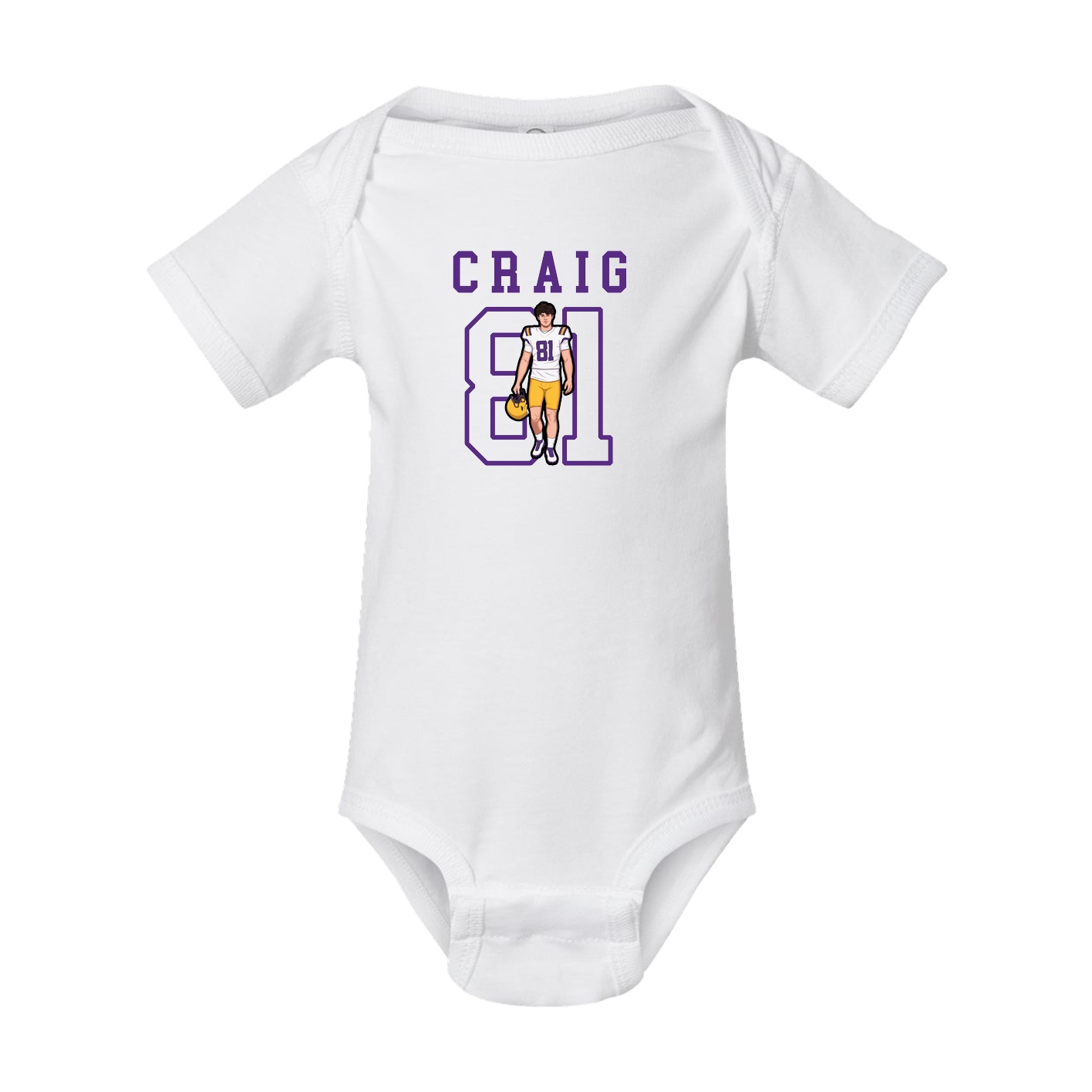 Baby Onesie — Shirsey in White