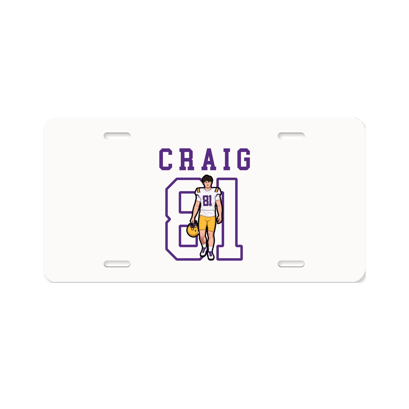 License Plate — Shirsey in Classic