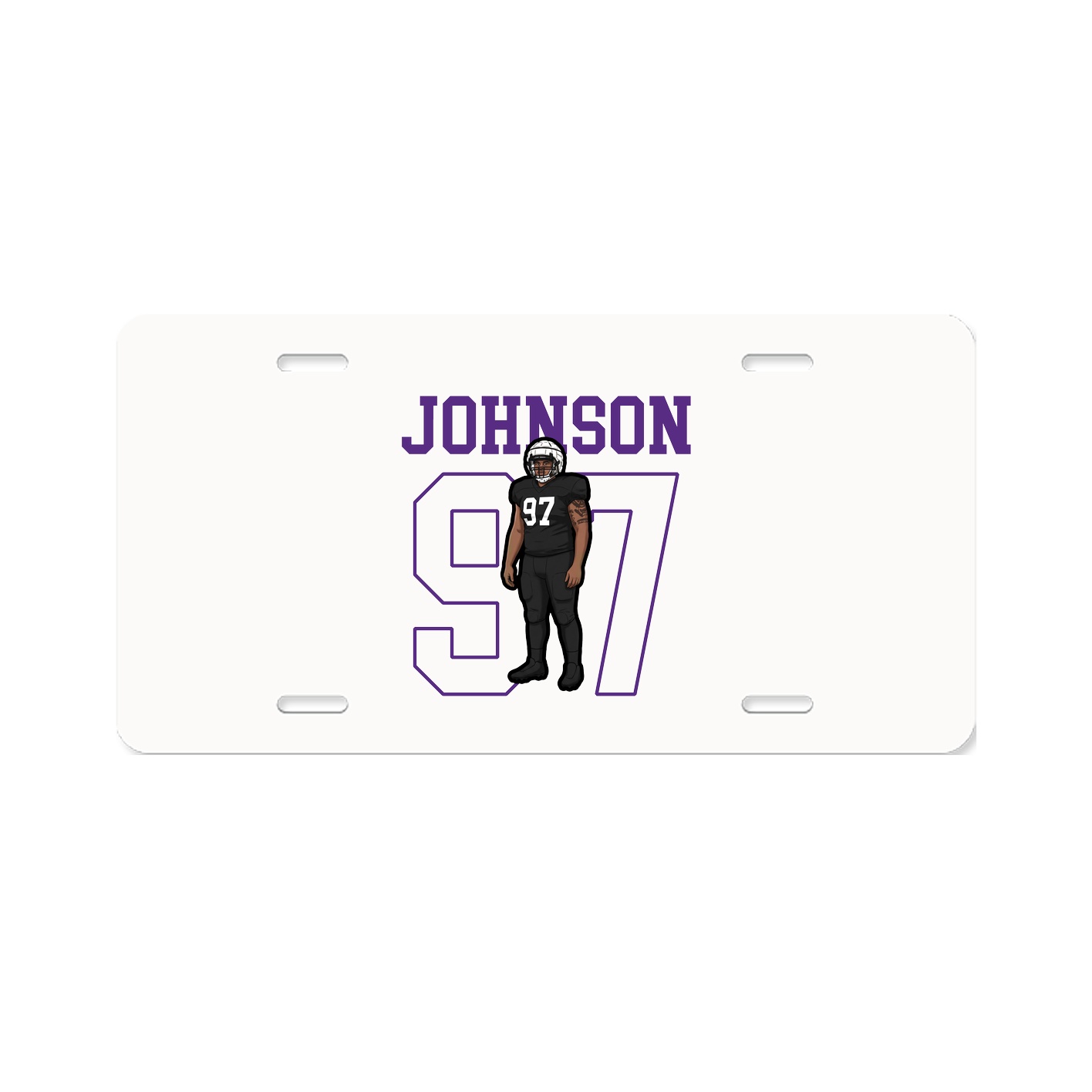 Aluminum License Plate