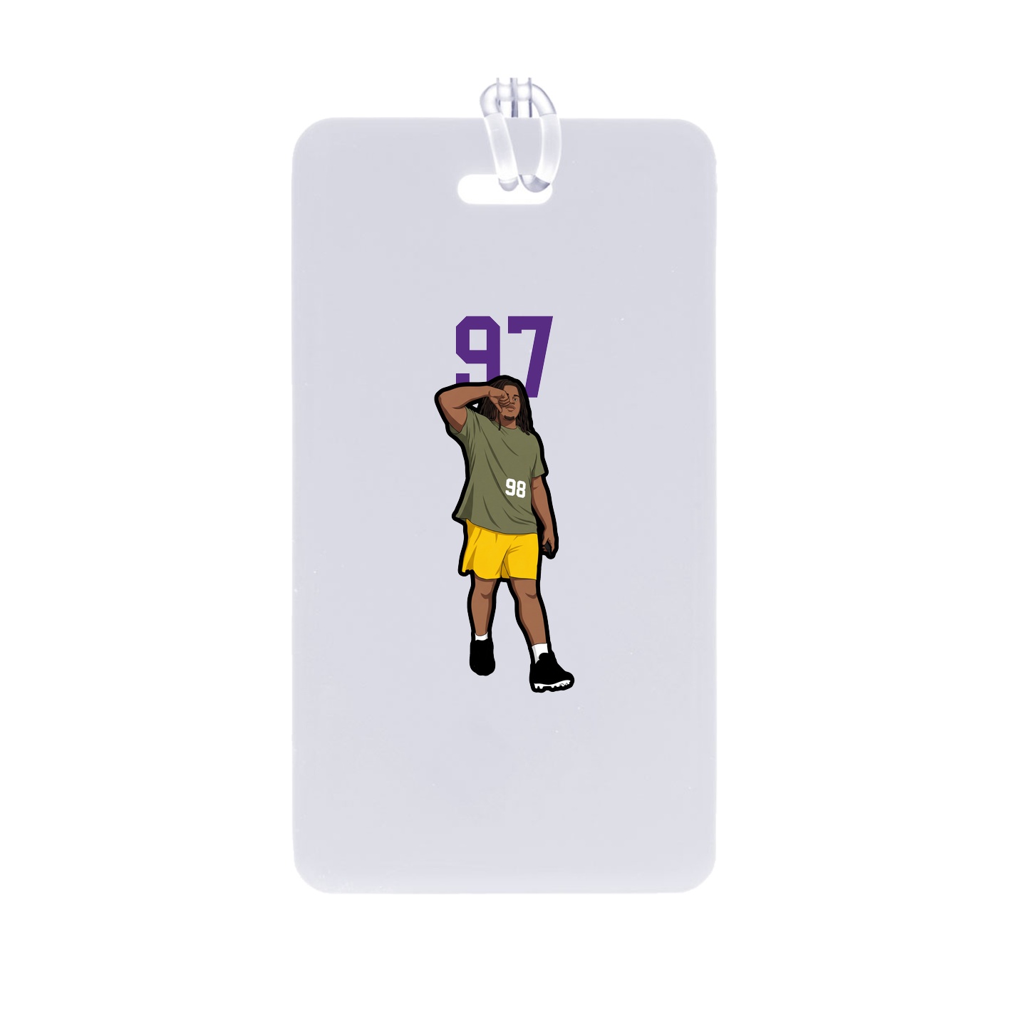 Bag Tag — Number Top in Classic