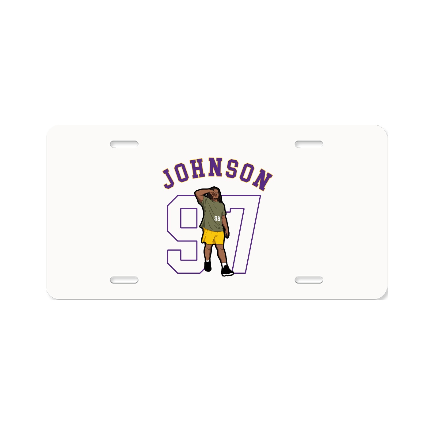 License Plate — Shirsey Arch in Classic