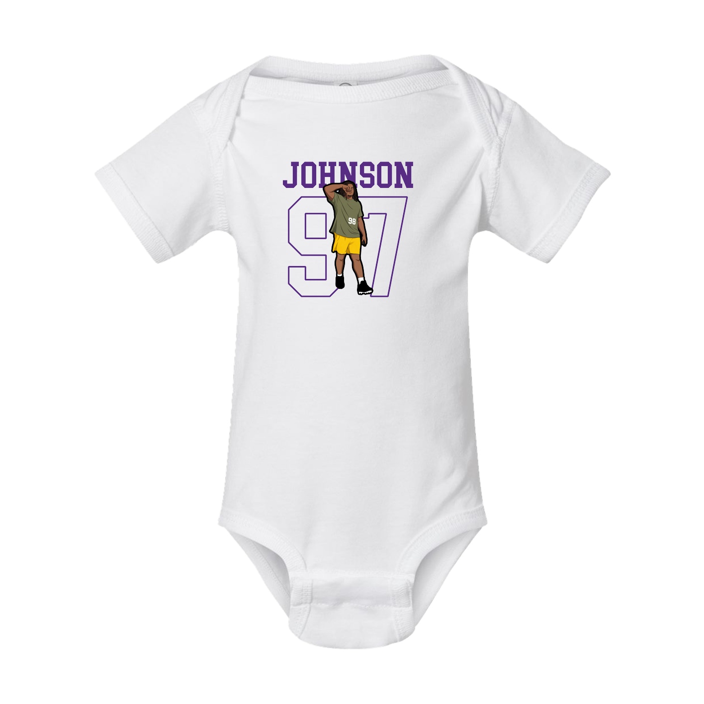 Baby Onesie — Shirsey in White