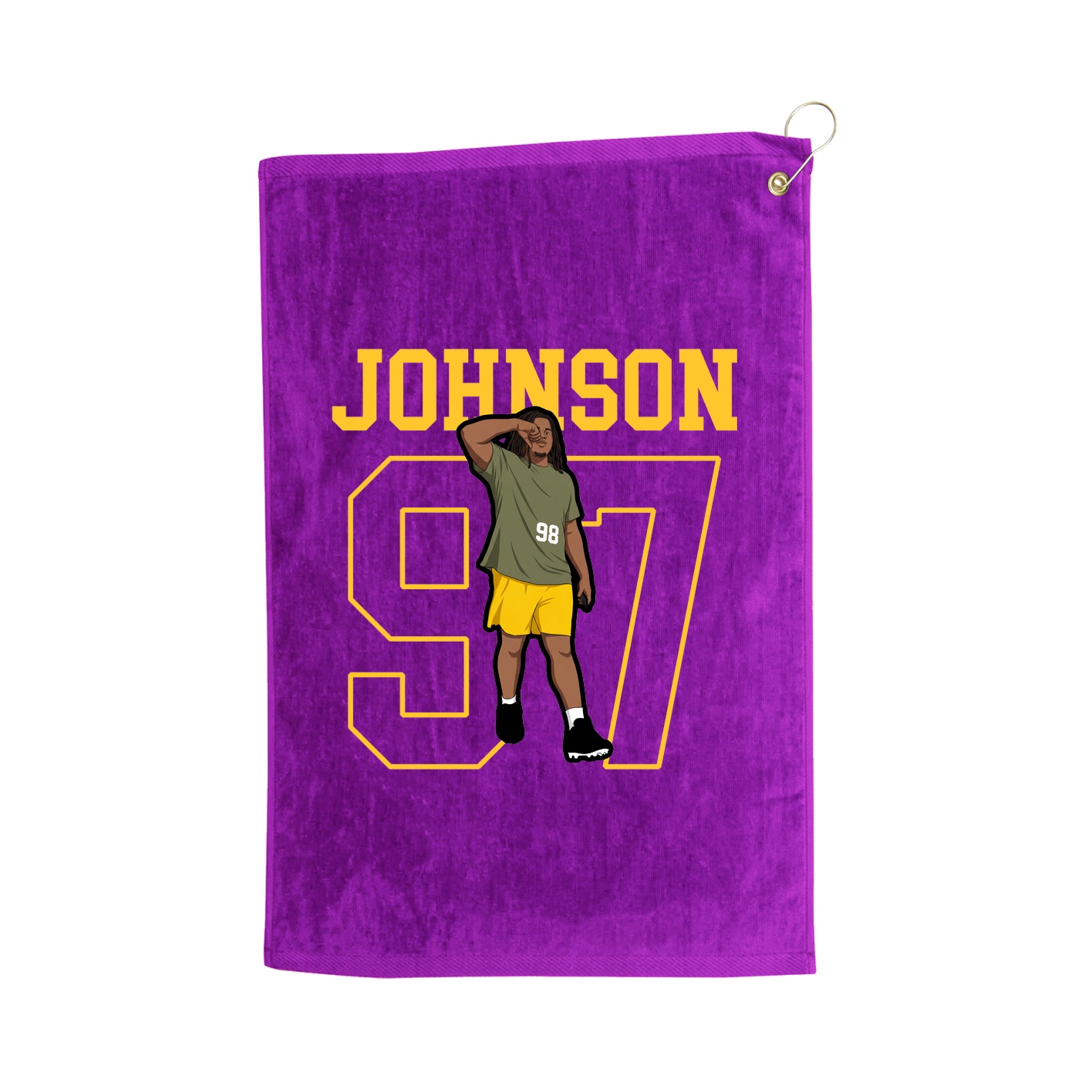 Golf Towel — Shirsey in Purple