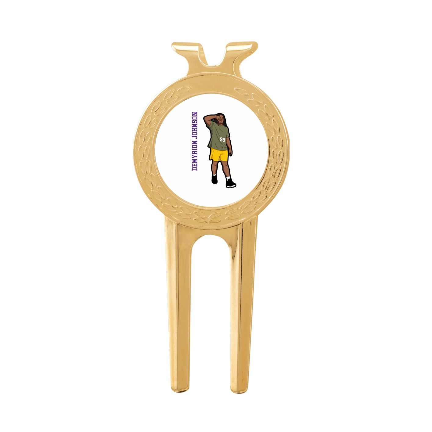 Divot Tool with Ball Marker — Name Vertical in Classic