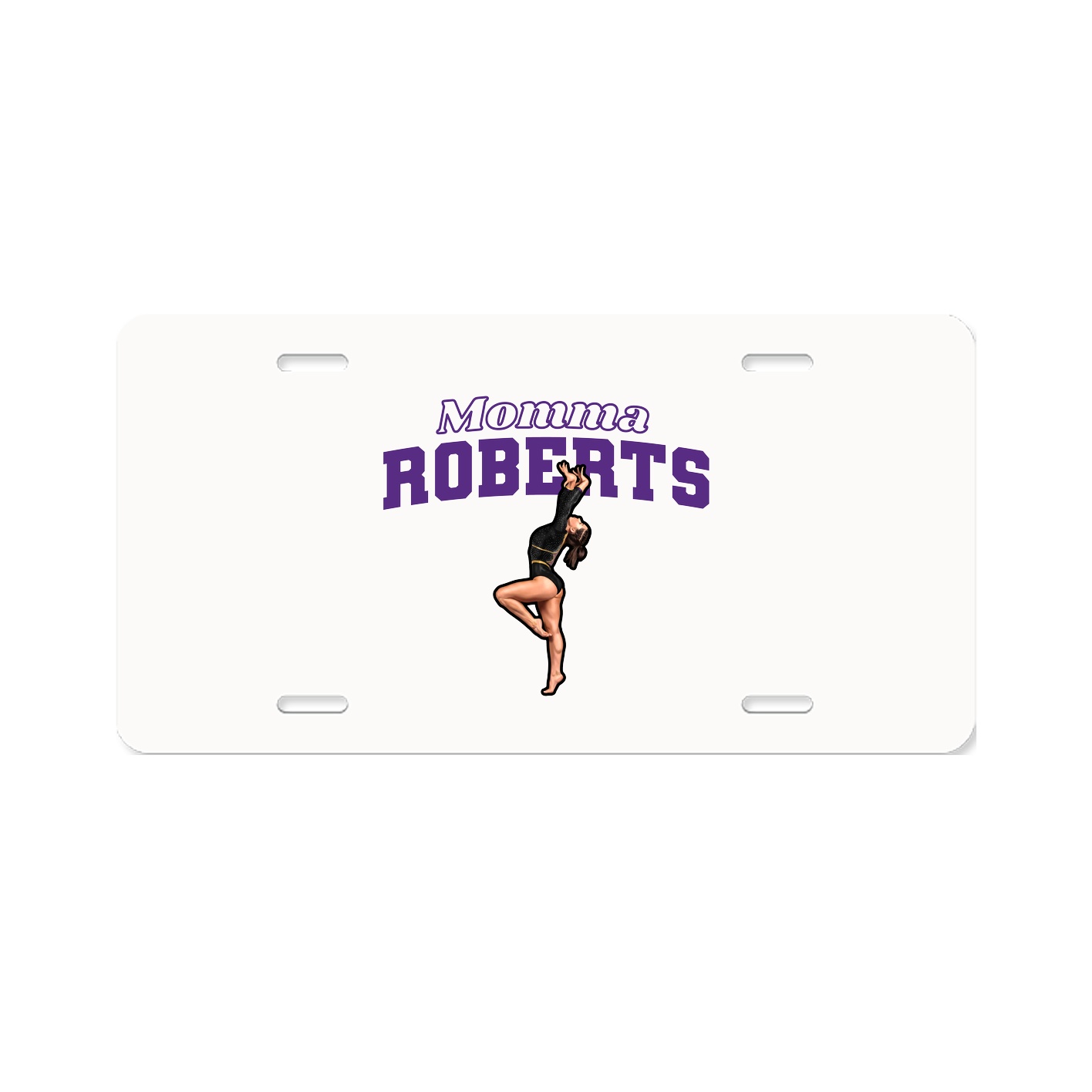 License Plate — Mothers Day Block in Classic