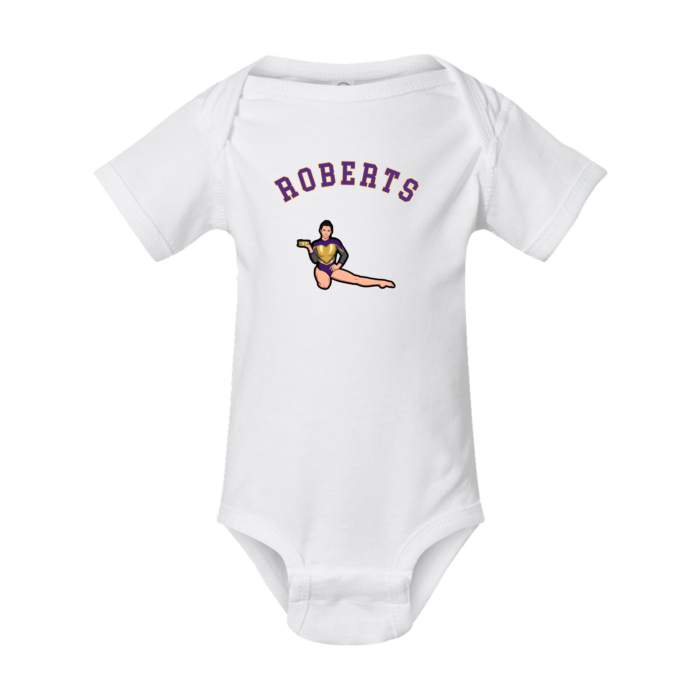 Baby Onesie — Shirsey Arch in White