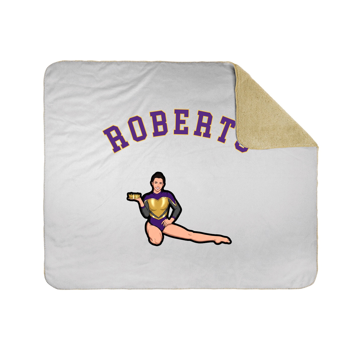Throw Blanket — Shirsey Arch in White