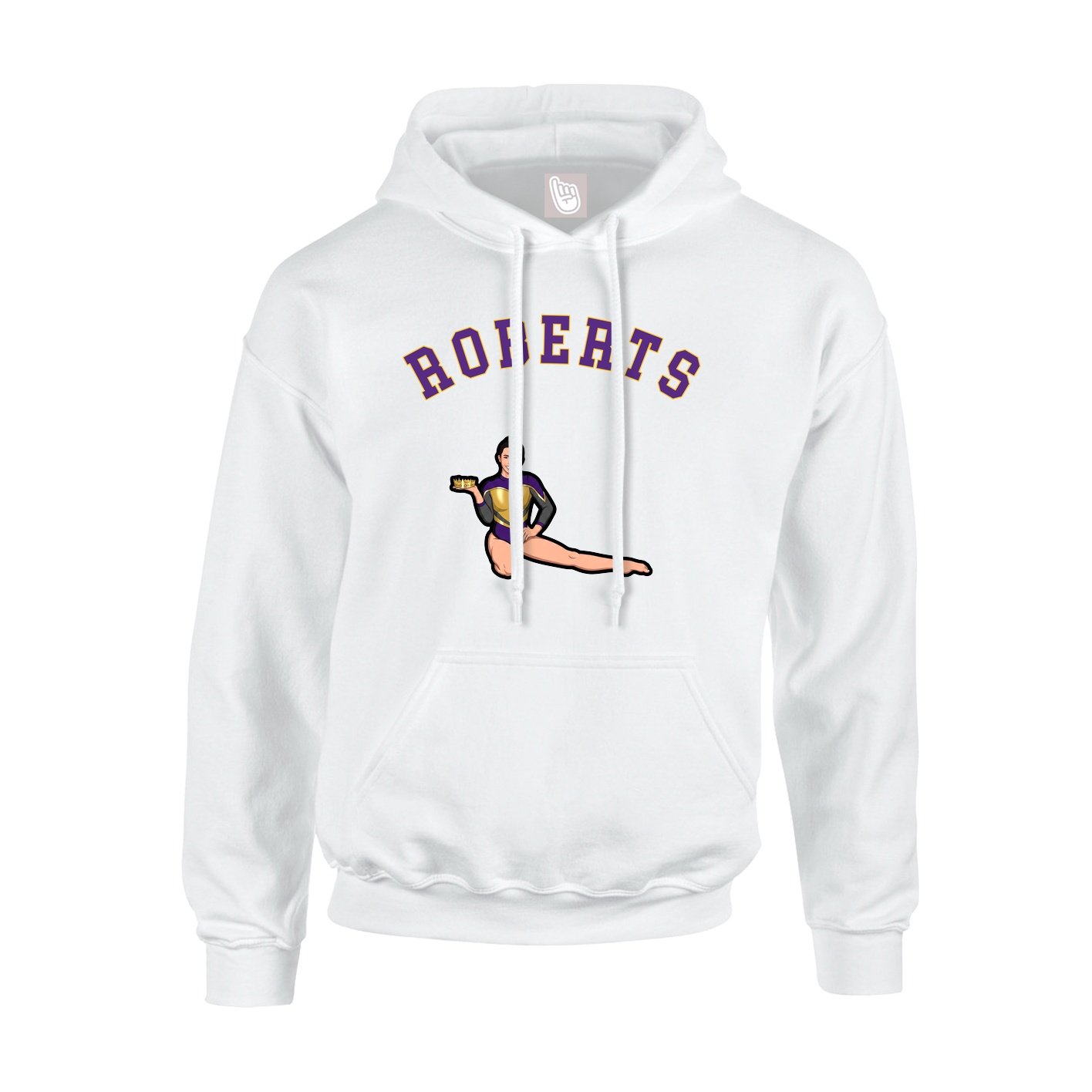 Hoodie — Shirsey Arch in White