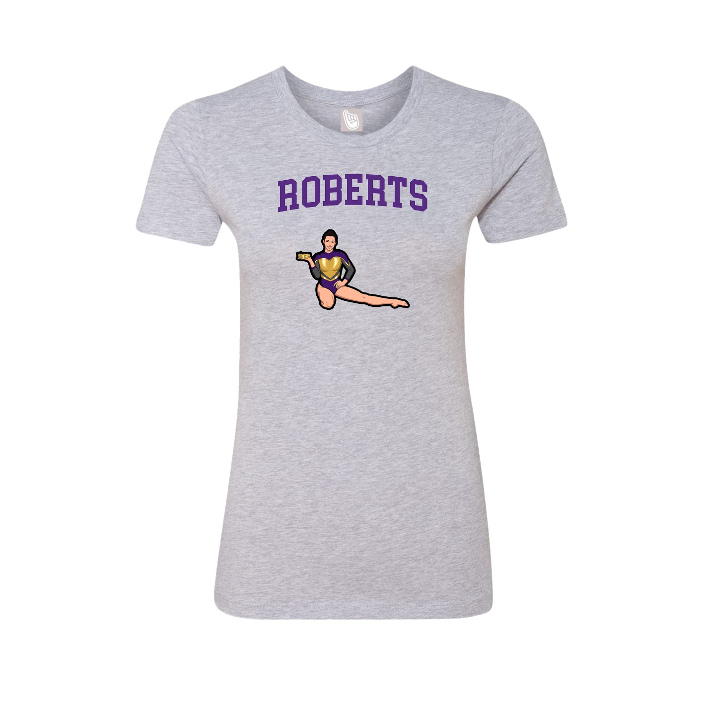 Fitted Women's Tee — Shirsey in Grey