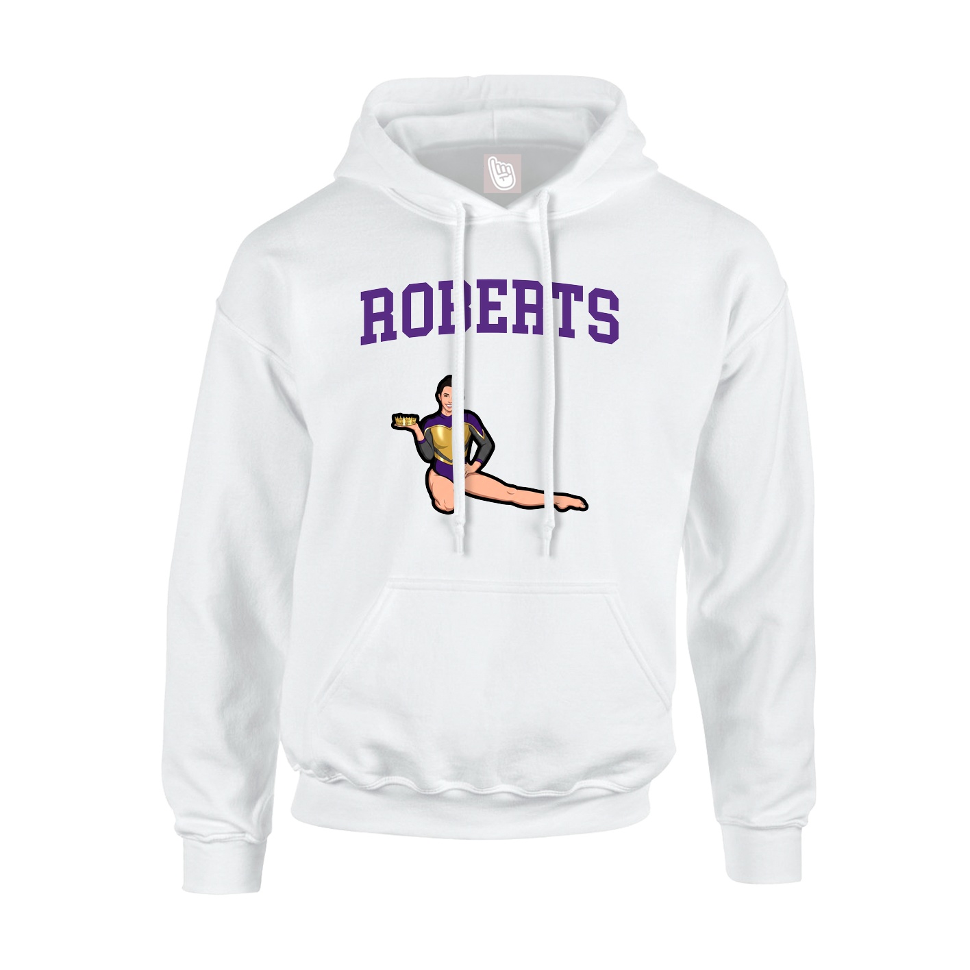 Hoodie — Shirsey in White