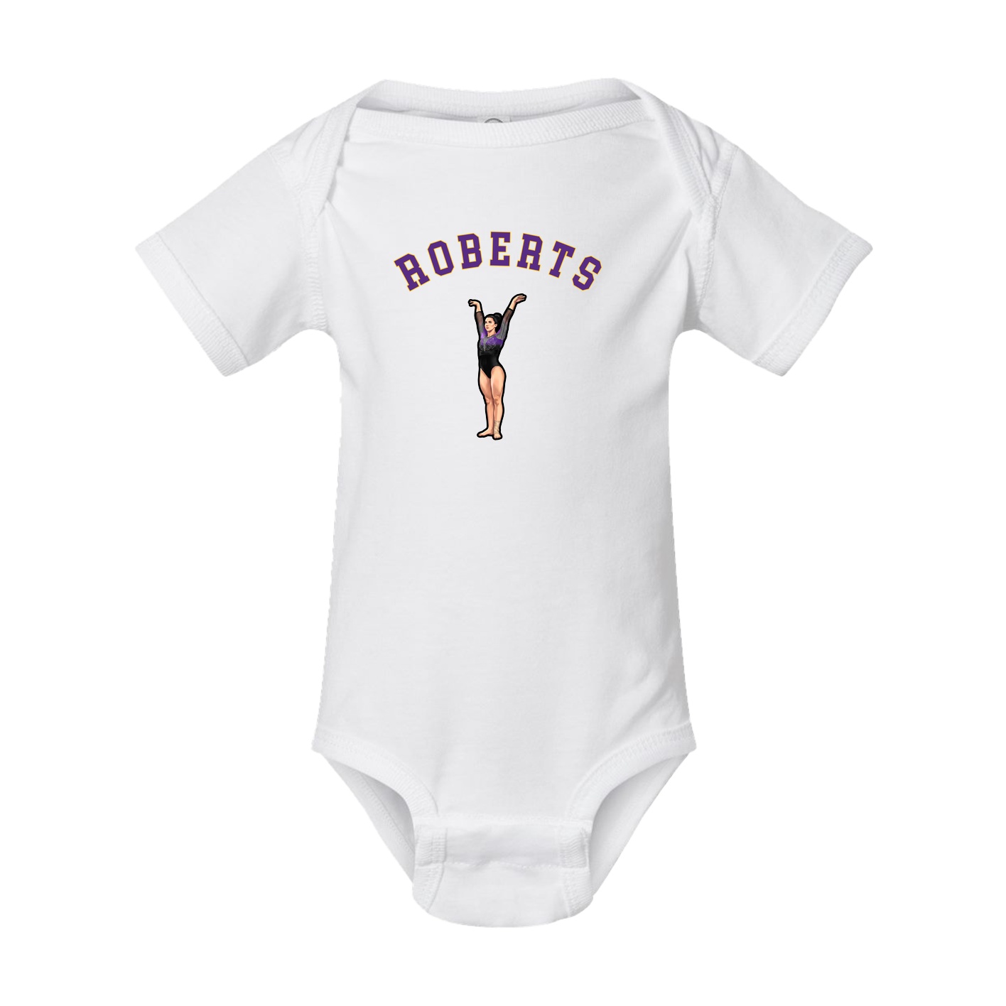 Baby Onesie — Shirsey Arch in White