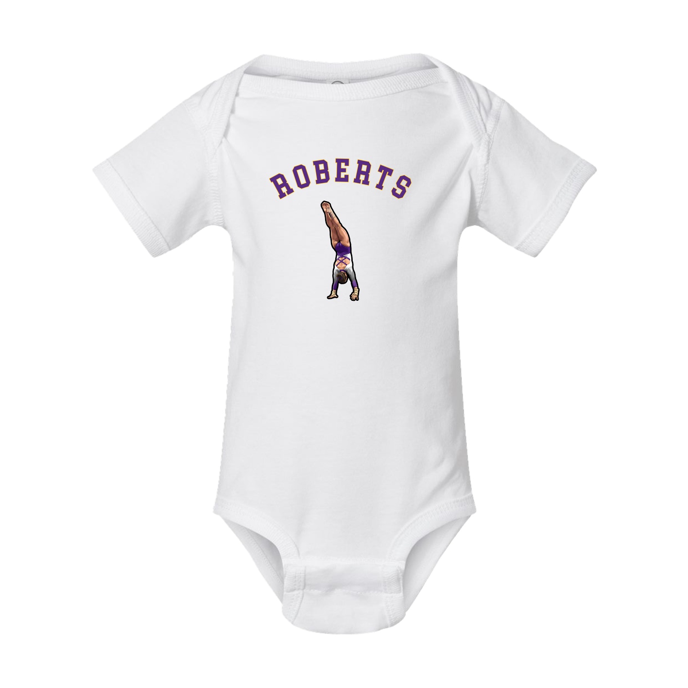 Baby Onesie — Shirsey Arch in White