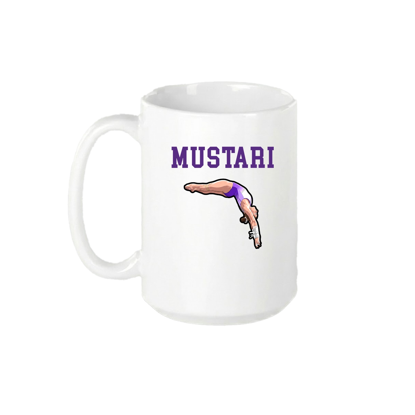 15oz Coffee Mug — Shirsey in White