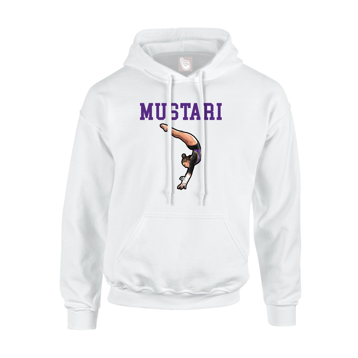 Hoodie — Shirsey in White
